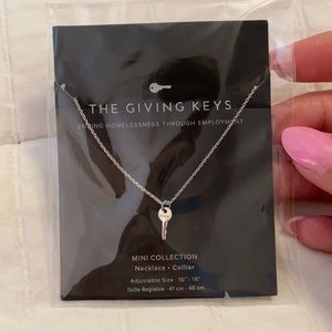 The giving key necklace